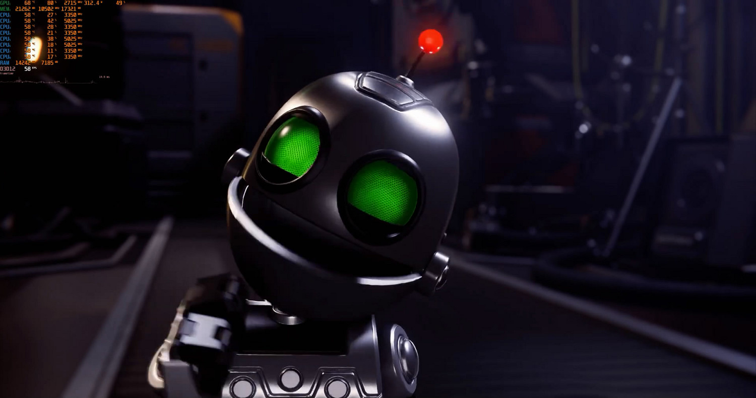 PC版《瑞奇與叮噹:時空跳轉》RTX4090評測影片! PC版《瑞奇與叮噹:時空跳轉》RTX4090評測影片!