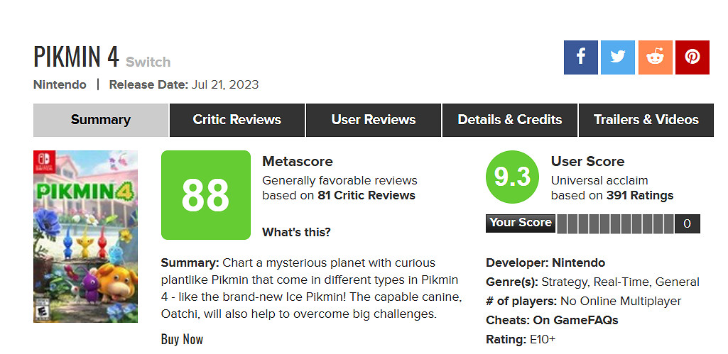 《皮克敏4》真賣爆!日本地區首周銷量超前三部總和 《皮克敏4》真賣爆!日本地區首周銷量超前三部總和