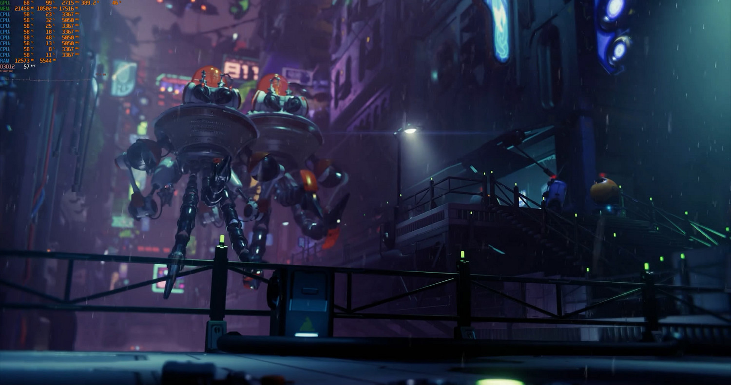 PC版《瑞奇與叮噹:時空跳轉》RTX4090評測影片! PC版《瑞奇與叮噹:時空跳轉》RTX4090評測影片!