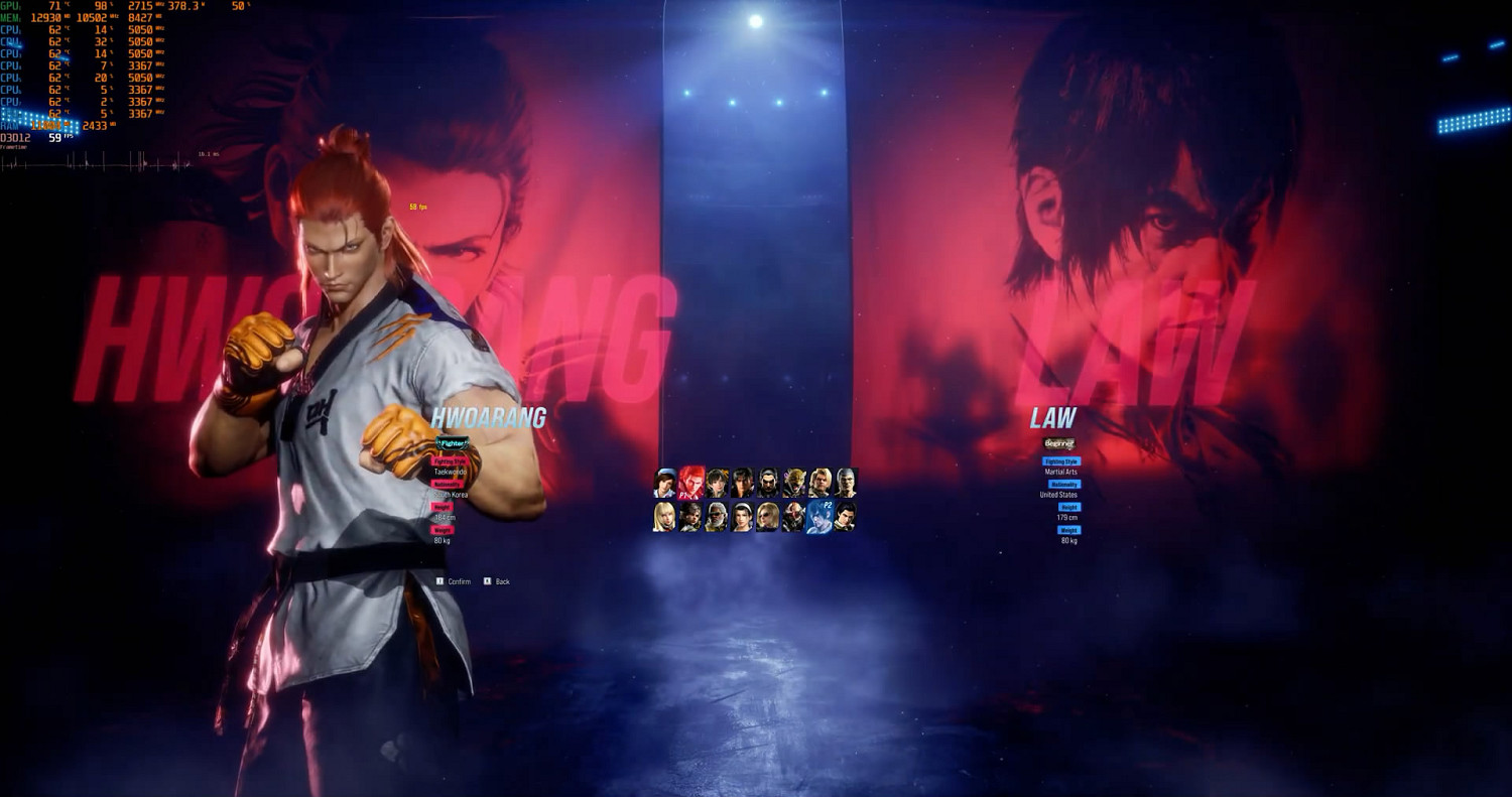 《鐵拳8》RTX4090評測影片:8K/最高畫質 無法穩60幀 《鐵拳8》RTX4090評測影片:8K/最高畫質 無法穩60幀