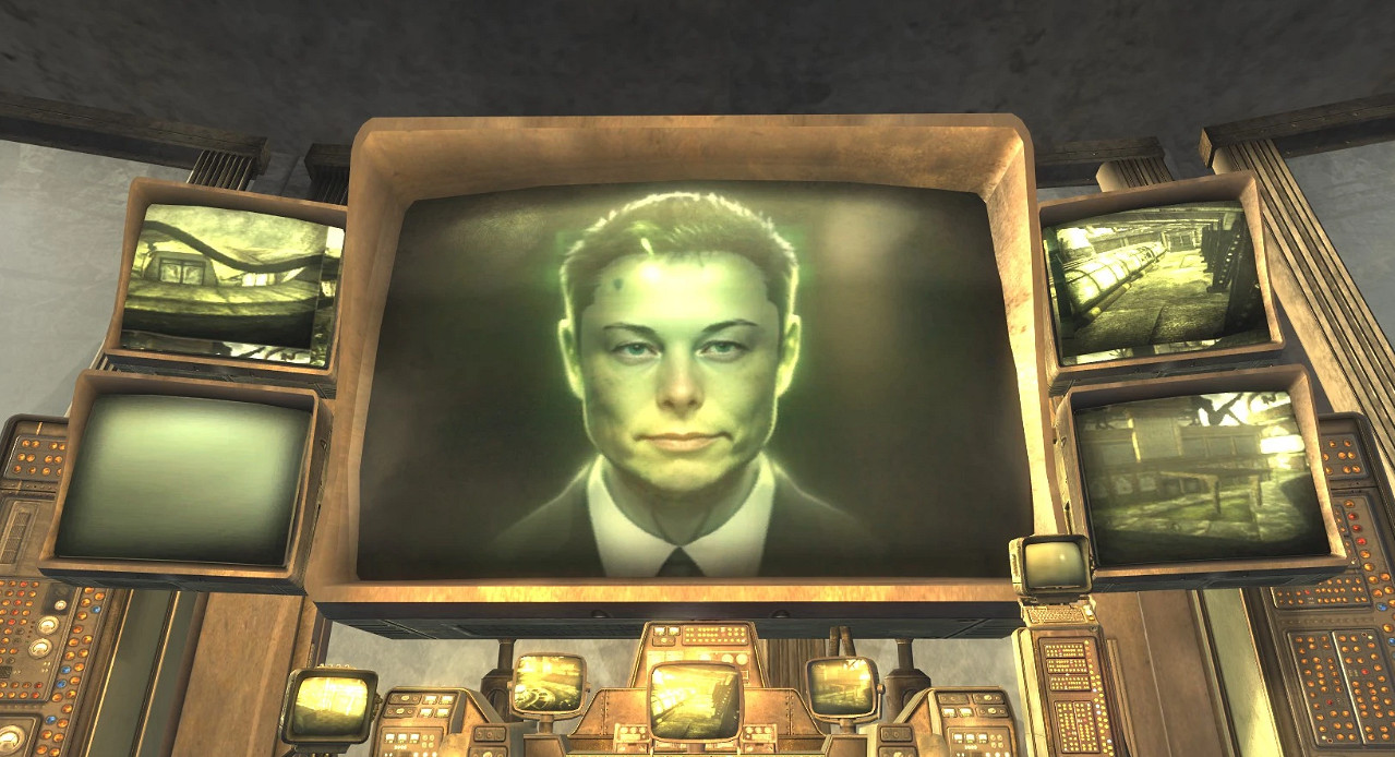 《輻射新維加斯》MOD將大反派豪斯先生換成馬斯克