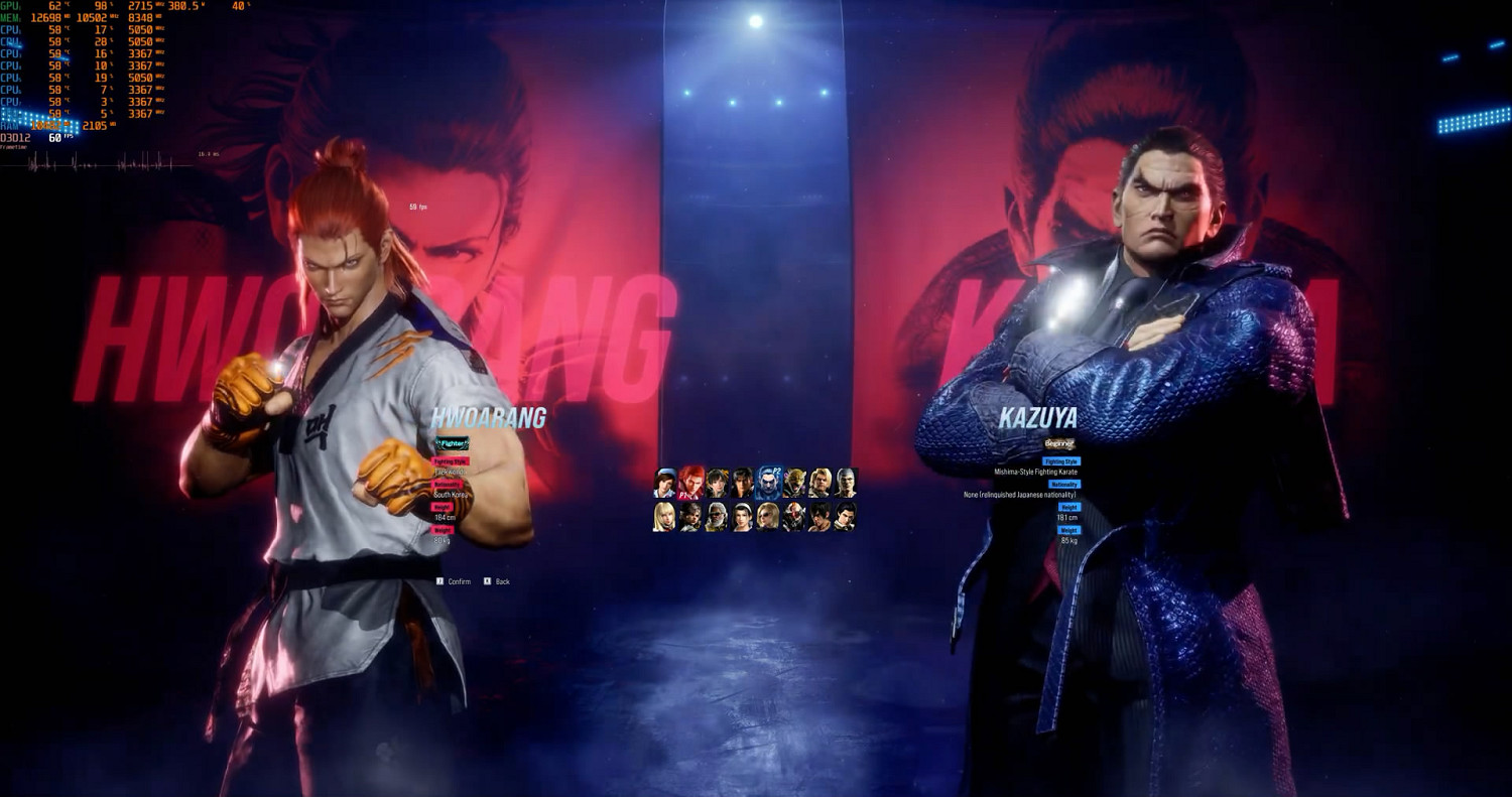 《鐵拳8》RTX4090評測影片:8K/最高畫質 無法穩60幀 《鐵拳8》RTX4090評測影片:8K/最高畫質 無法穩60幀