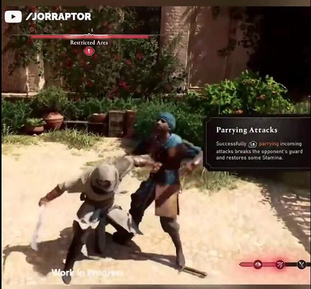 《刺客教條幻景》戰鬥影片泄露 格擋防禦後一擊必殺! 《刺客教條幻景》戰鬥影片泄露 格擋防禦後一擊必殺!