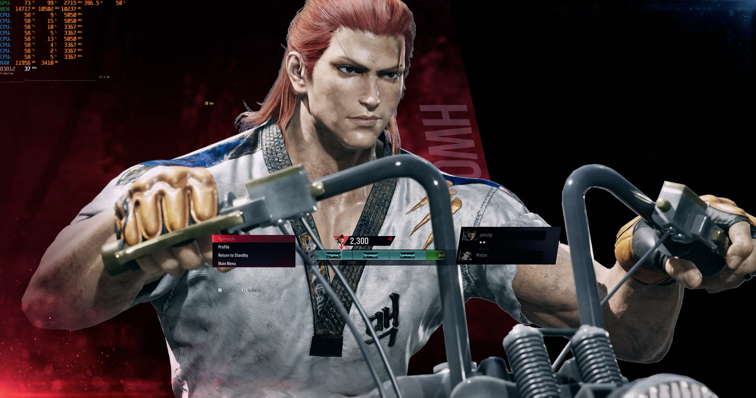 《鐵拳8》RTX4090評測影片:8K/最高畫質 無法穩60幀 《鐵拳8》RTX4090評測影片:8K/最高畫質 無法穩60幀