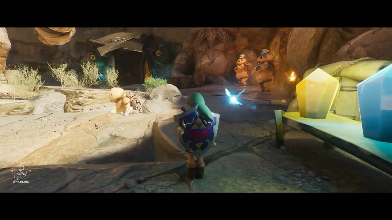 藝術家虛幻5重製《塞爾達傳說：時之笛》！展示欣賞