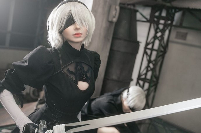 國外美女COS《尼爾》2B小姐姐 性感身材一覽無餘! 國外美女COS《尼爾》2B小姐姐 性感身材一覽無餘!