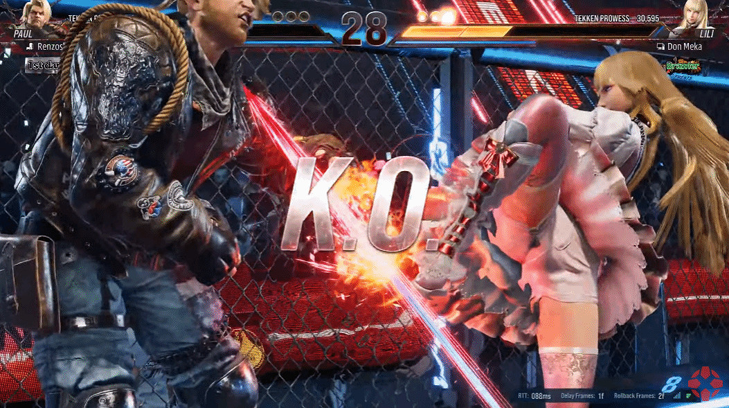 IGN《鐵拳8》網路測試排名模式展示 勇猛莉莉大展身手