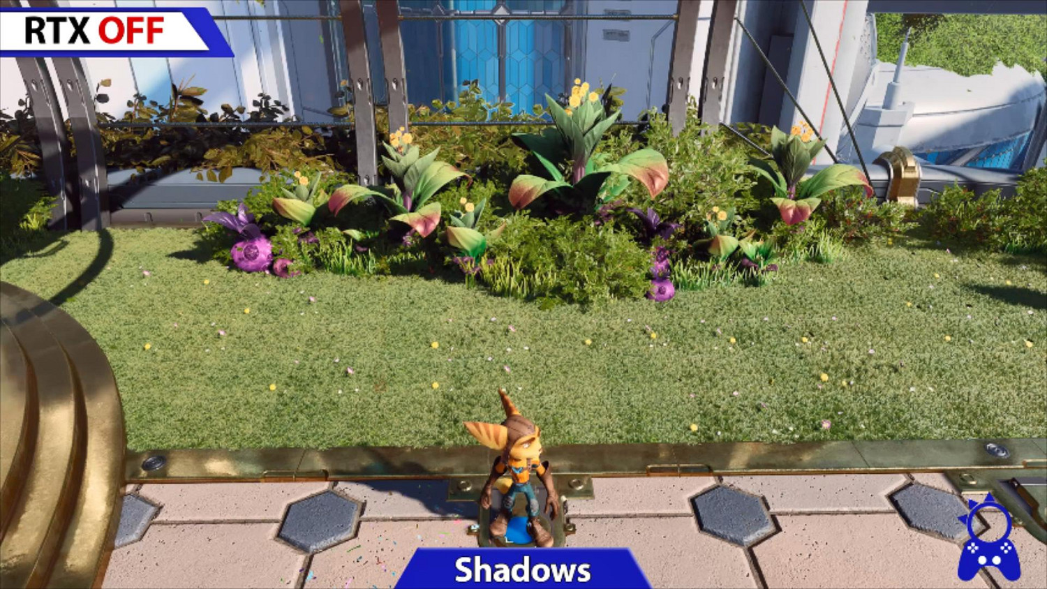 《瑞奇與叮噹：時空跳轉》PC版光線追蹤效果對比