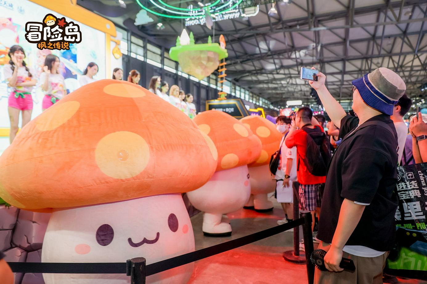 2023CJ現場回顧,上百人排隊,竟是為團寵花蘑菇? 2023CJ現場回顧,上百人排隊,竟是為團寵花蘑菇?