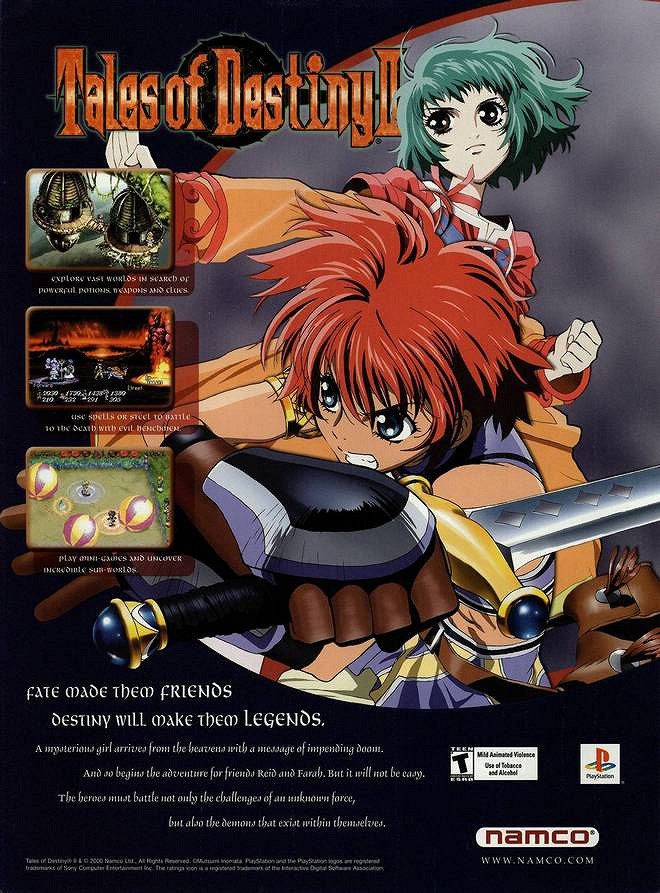 20年前的JRPG《宿命傳說2》,到底有有多好玩? 20年前的JRPG《宿命傳說2》,到底有有多好玩?