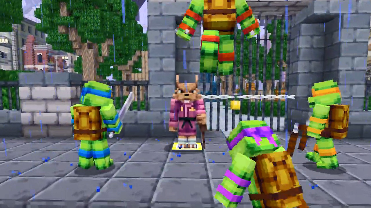 《當個創世神麥塊》新連動DLC《忍者龜》正式公開！