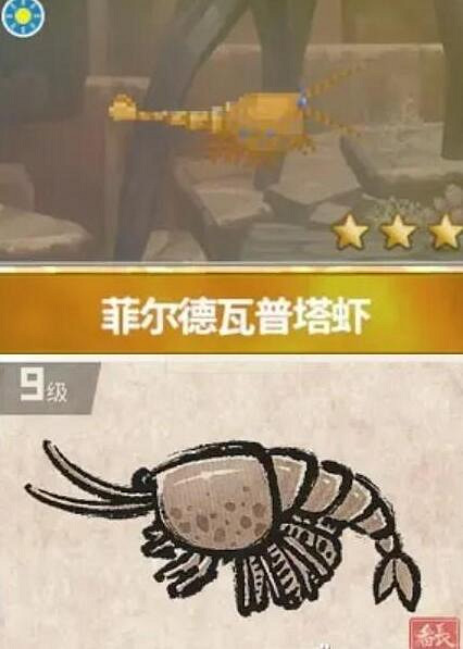 《潛水員戴夫》菲爾德瓦普塔蝦菜譜材料一覽