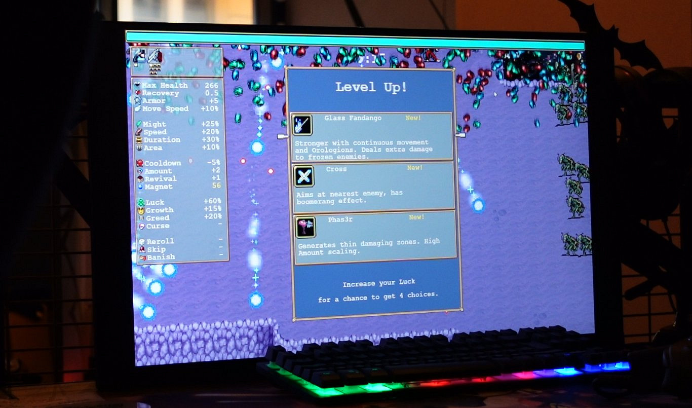 新角色新地圖新武器!《吸血鬼倖存者》將來有可能推出導剪版 新角色新地圖新武器!《吸血鬼倖存者》將來有可能推出導剪版