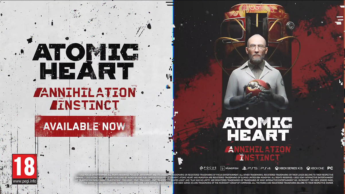 《原子之心》DLC湮滅本能正式發售 上市宣傳片公開