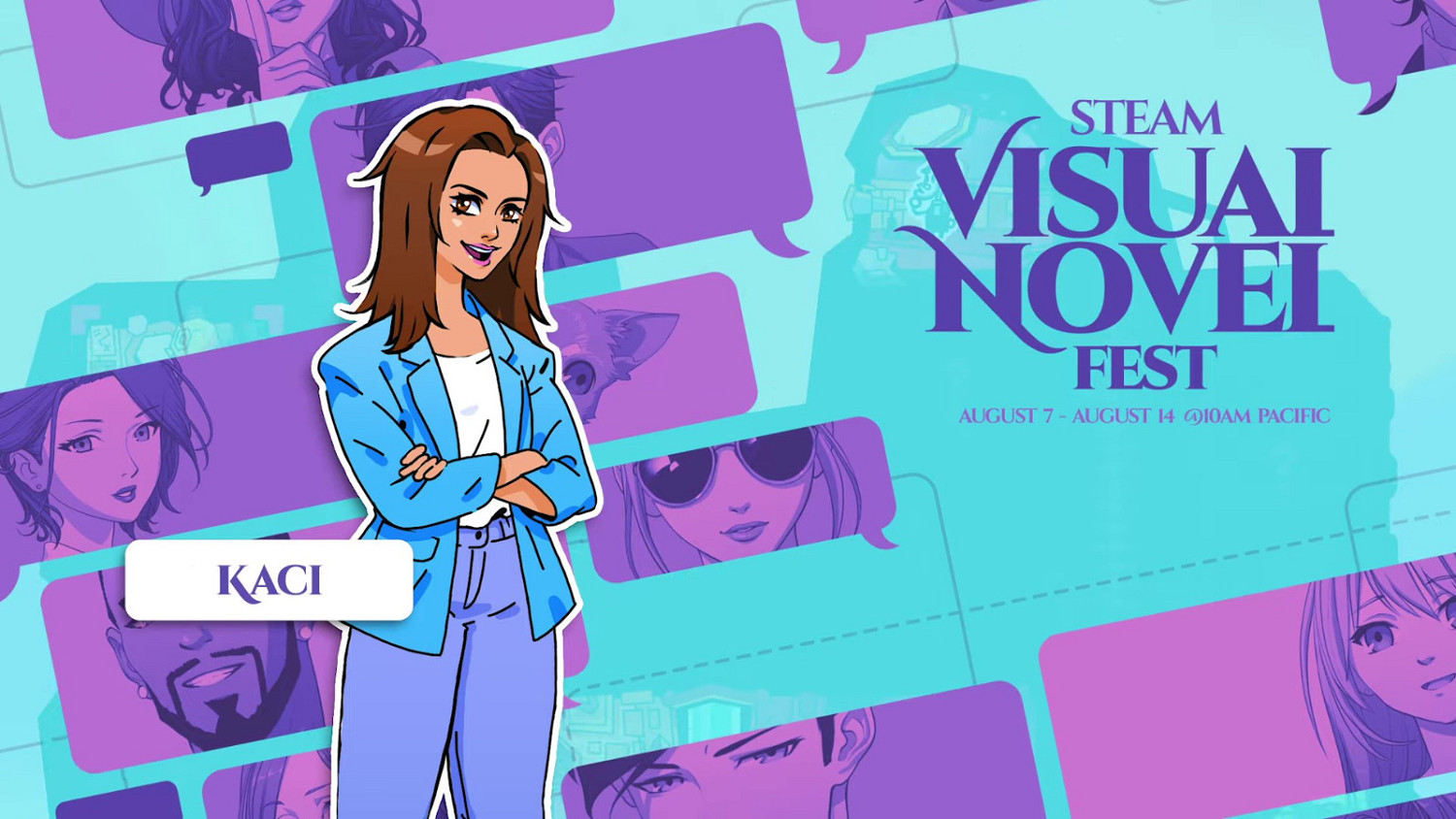 V社宣布Steam視覺小說節於8月8日開啟 預告片公布！