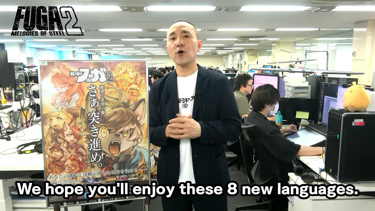 策略RPG遊戲《戰場的賦格曲2》11月更新將加入中文! 策略RPG遊戲《戰場的賦格曲2》11月更新將加入中文!