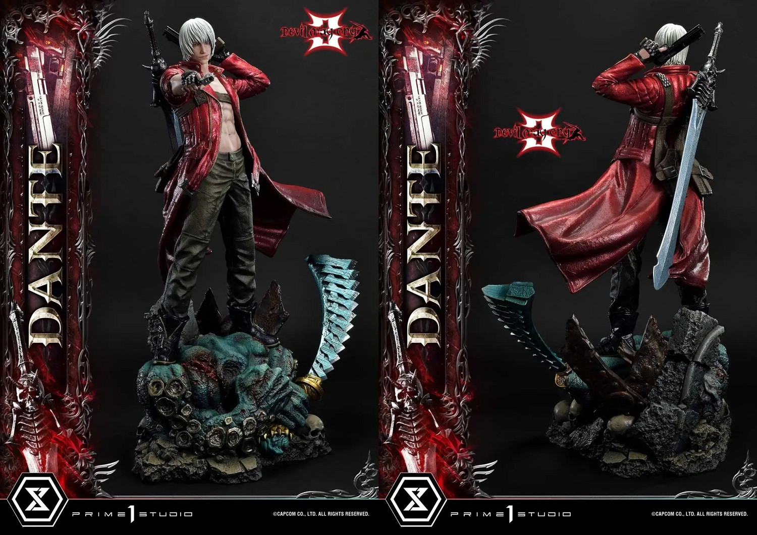 《鬼泣》“但丁”1/4雕像公布 長腿勁腰八塊腹肌超帥 《鬼泣》“但丁”1/4雕像公布 長腿勁腰八塊腹肌超帥