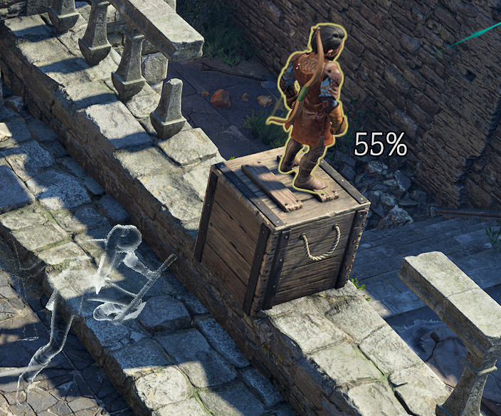 《柏德之門3》潛行推人怎麽玩？潛行推人介紹