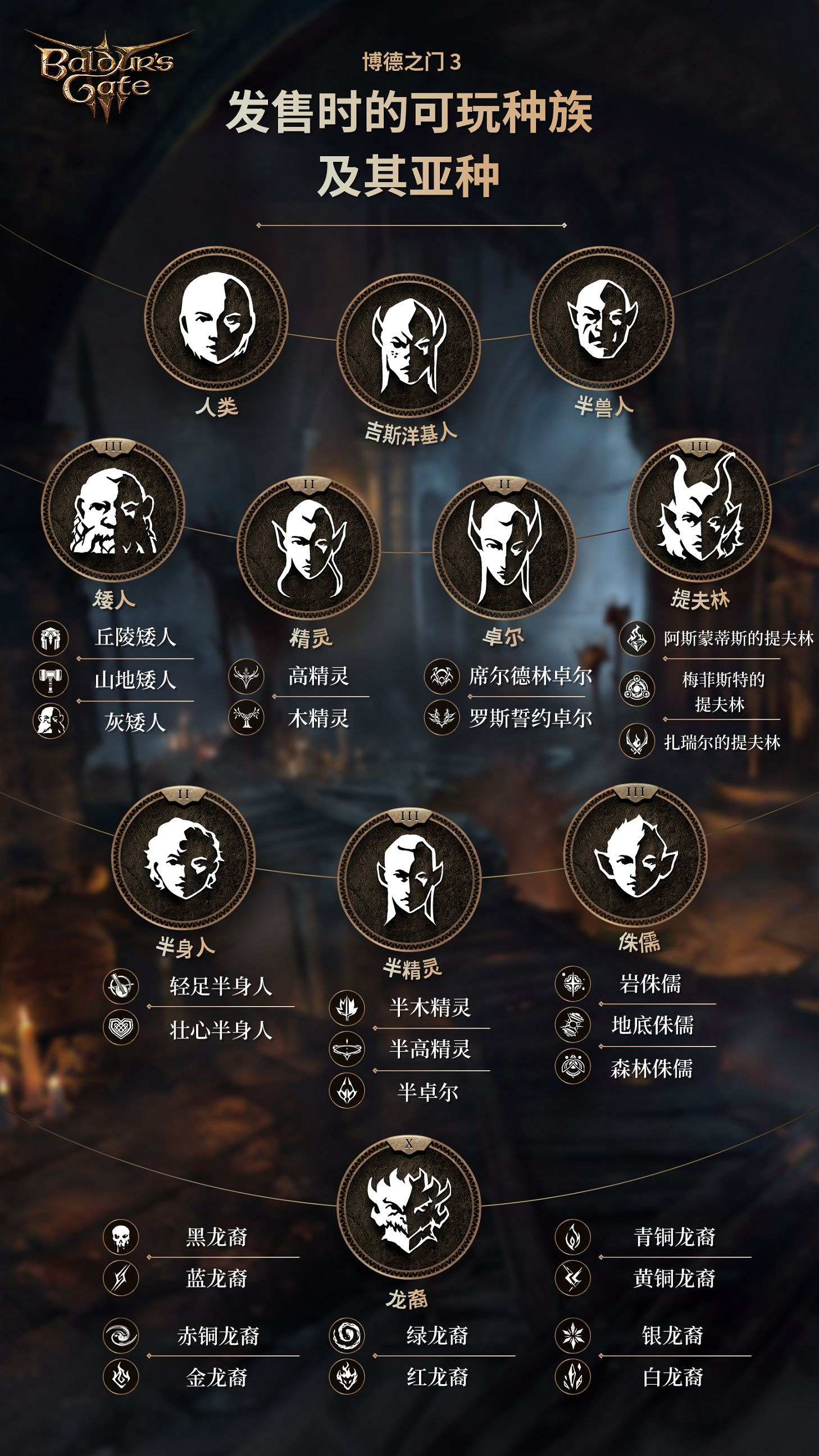 《柏德之門3》正式版新增哪些職業和種族？新增職業和種族介紹