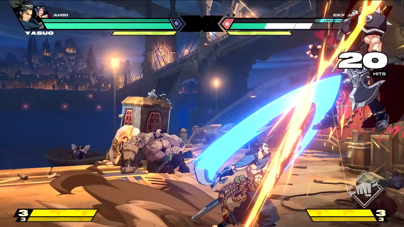 LOL衍生格鬥遊戲《Project L》新角色“亞索”展示