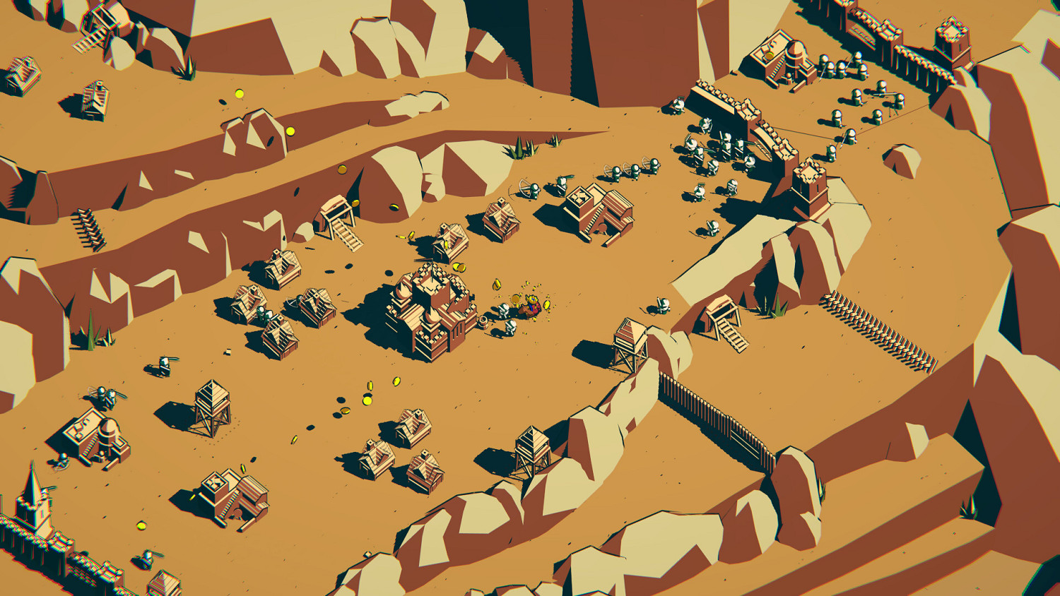 好評如潮!極簡主義塔防遊戲《Thronefall》登Steam 好評如潮!極簡主義塔防遊戲《Thronefall》登Steam