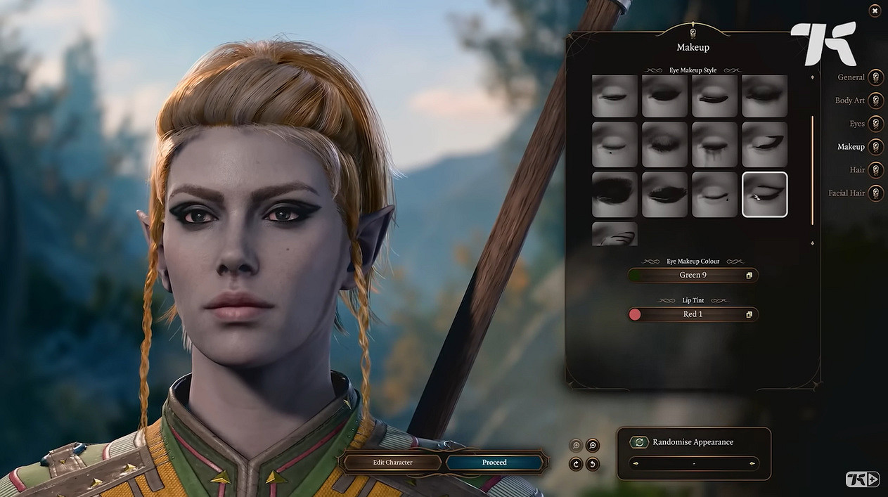 《柏德之門3》捏臉玩法怎麽樣？捏臉系統實機展示