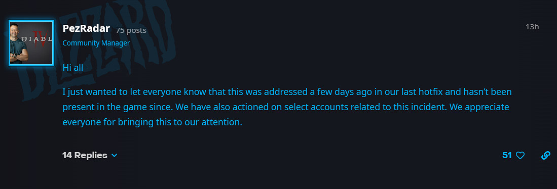 《暗黑破壞神4》非賽季角色進入賽季服的Bug已被修復 《暗黑破壞神4》非賽季角色進入賽季服的Bug已被修復