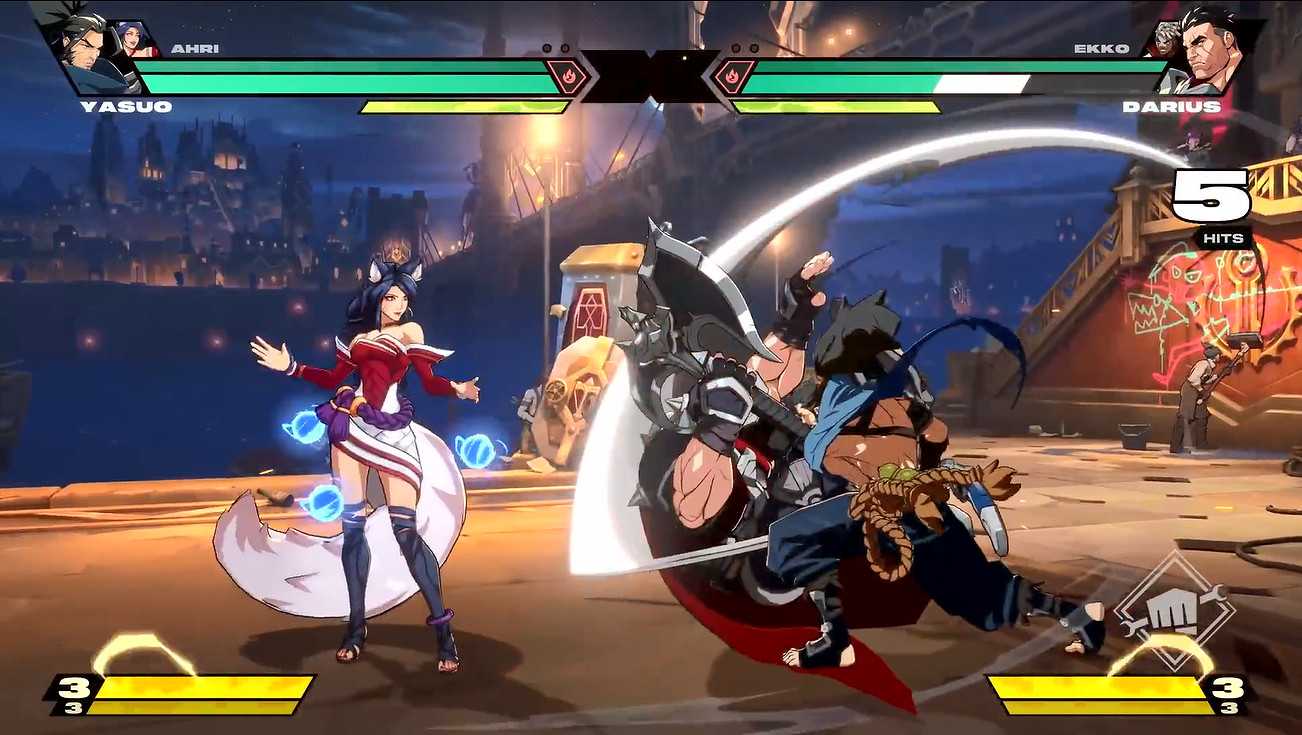 LOL衍生格鬥遊戲《Project L》新角色“亞索”展示