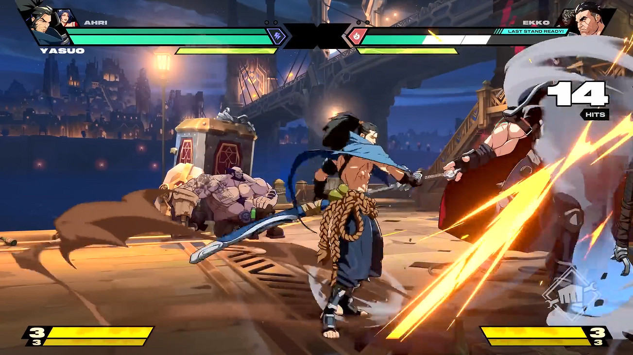 LOL衍生格鬥遊戲《Project L》新角色“亞索”展示