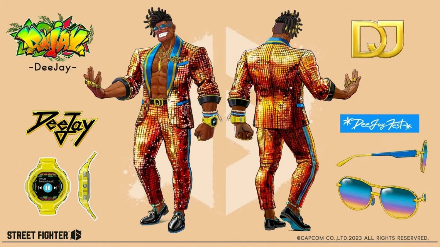 卡普空公開《快打旋風6》古烈、蛛俐等角色的4套新外觀 卡普空公開《快打旋風6》古烈、蛛俐等角色的4套新外觀