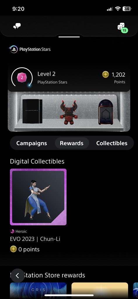 PlayStation Stars限時免費發放春麗數字藏品