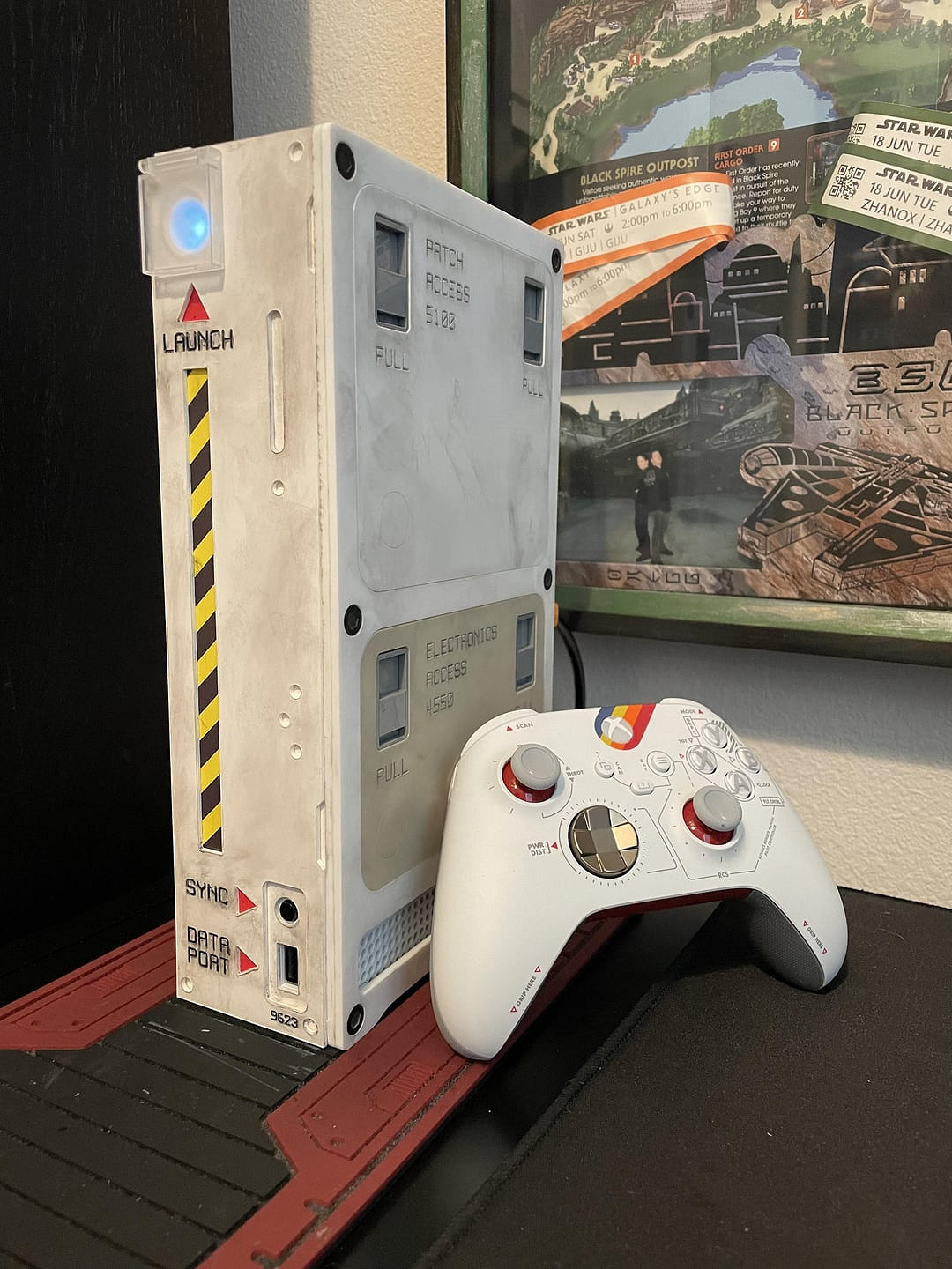 國外玩家自製《星空》主題版Xbox Series S主機