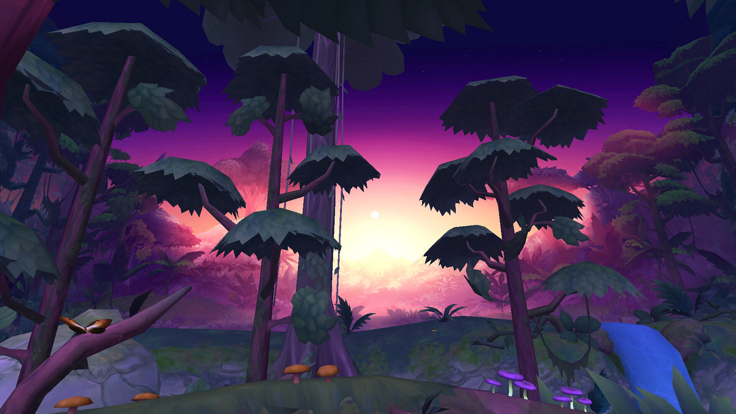 享受自然風景！探索毛線新作《彩翼：雨林夢蝶》發售