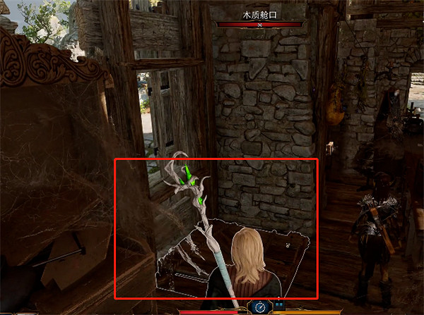 《柏德之門3》染疫村落地下室機關位置