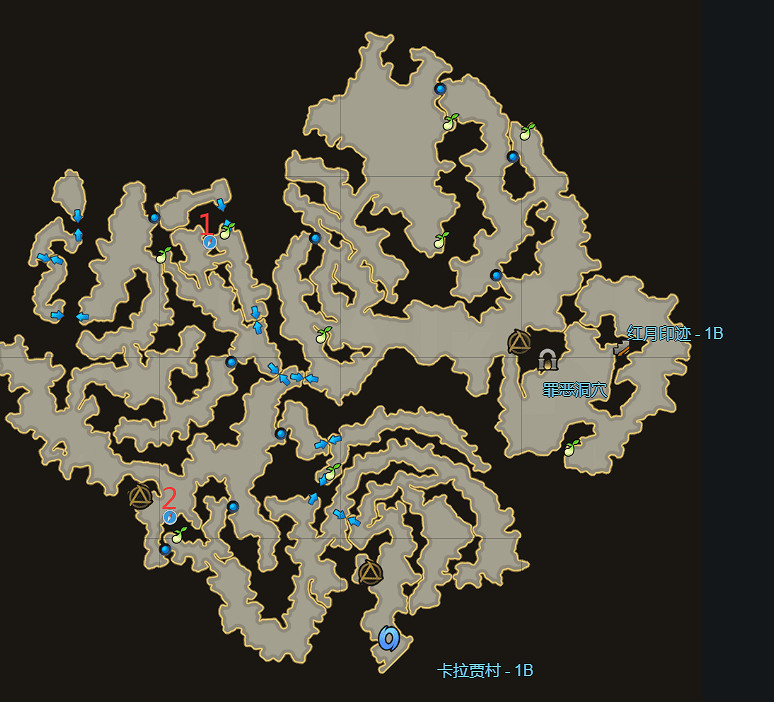 《命運方舟》紅月印跡摩可可位置在哪？紅月印跡摩可可位置攻略