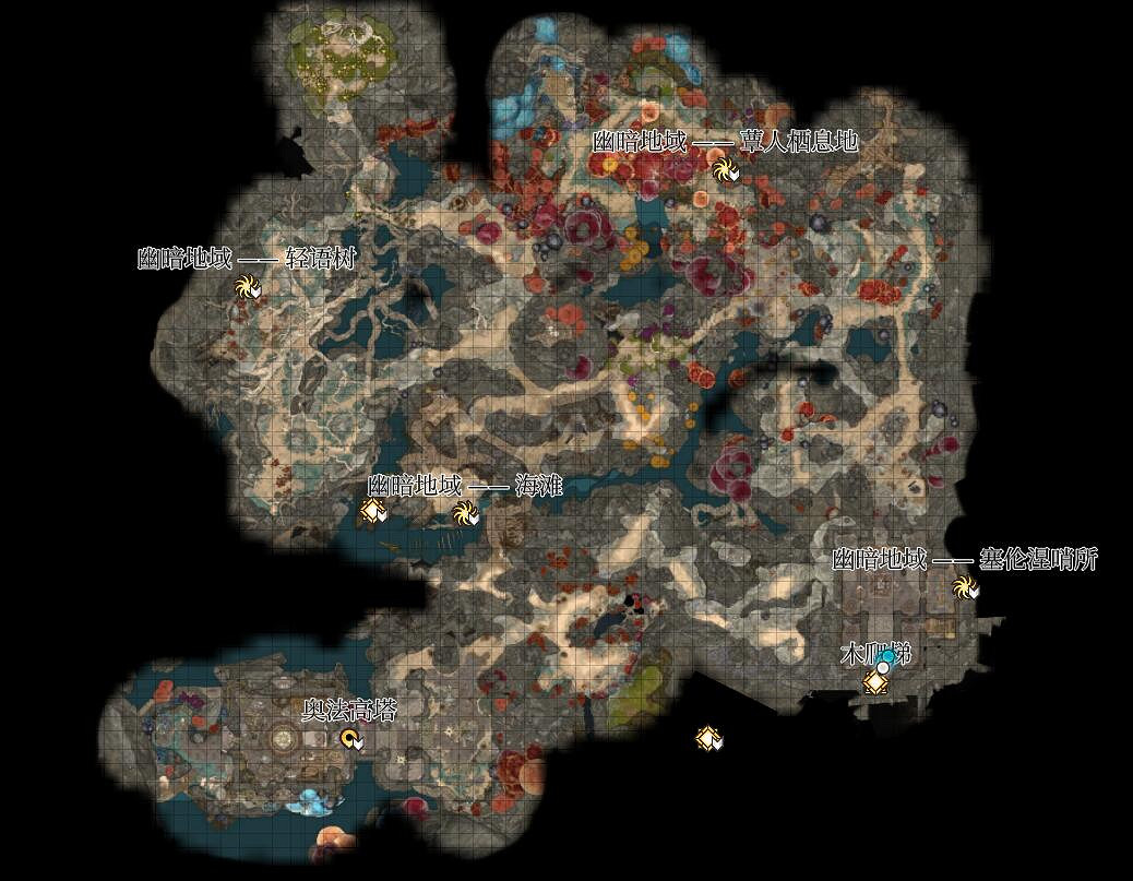 《柏德之門3》暗夜之歌位置攻略 《柏德之門3》暗夜之歌位置攻略