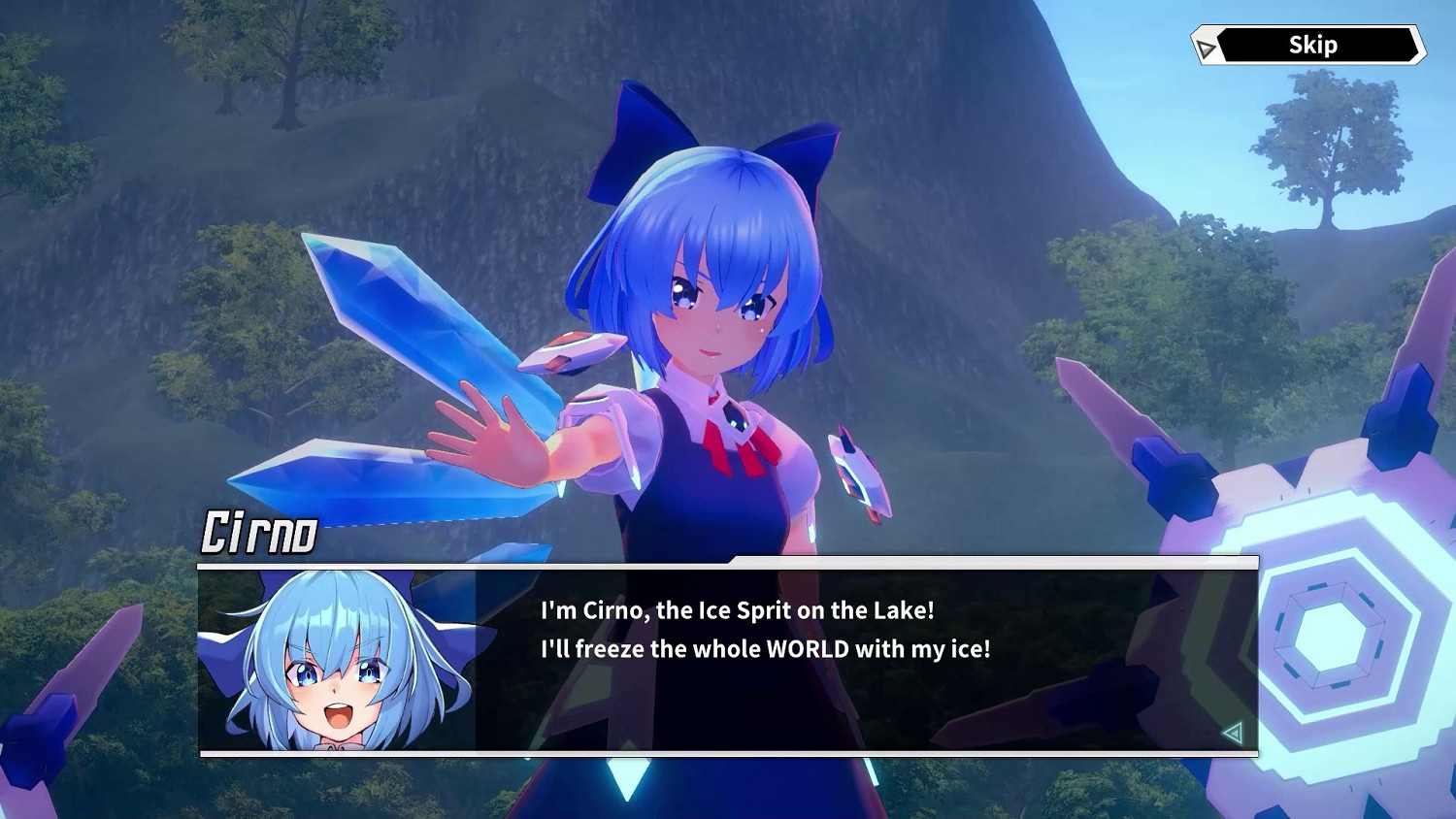 東方3D空戰新遊《幻想女武神》新角色「琪露諾」登場 東方3D空戰新遊《幻想女武神》新角色「琪露諾」登場