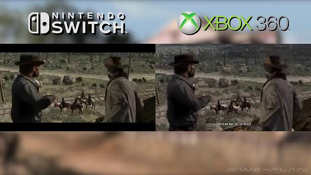 Switch版《荒野大鏢客》與原版畫面對比 光照更加真實！