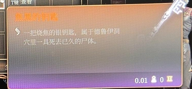 《柏德之門3》焦黑的鑰匙獲取方法 《柏德之門3》焦黑的鑰匙獲取方法