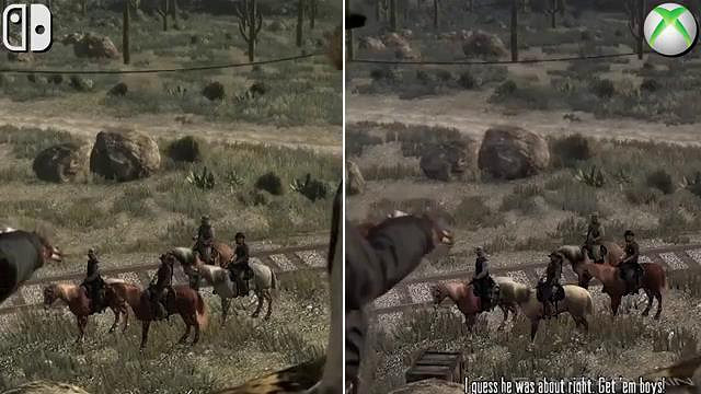 Switch版《荒野大鏢客》與原版畫面對比 光照更加真實！