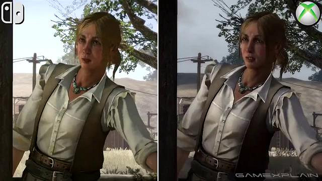 Switch版《荒野大鏢客》與原版畫面對比 光照更加真實！