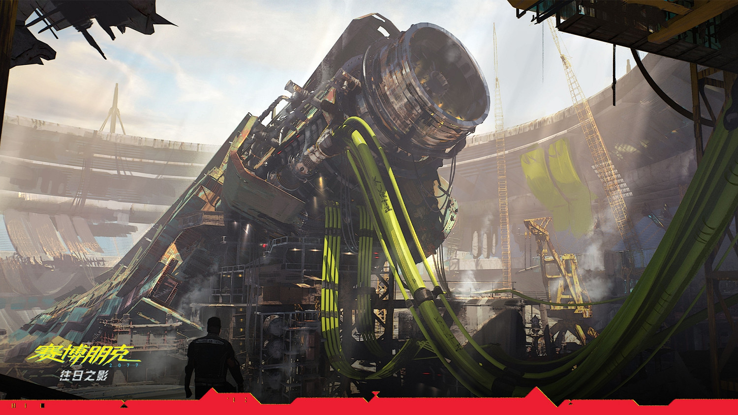 《電馭叛客》"往日之影"新圖片:體育館裡的核潛艇! 《電馭叛客》"往日之影"新圖片:體育館裡的核潛艇!