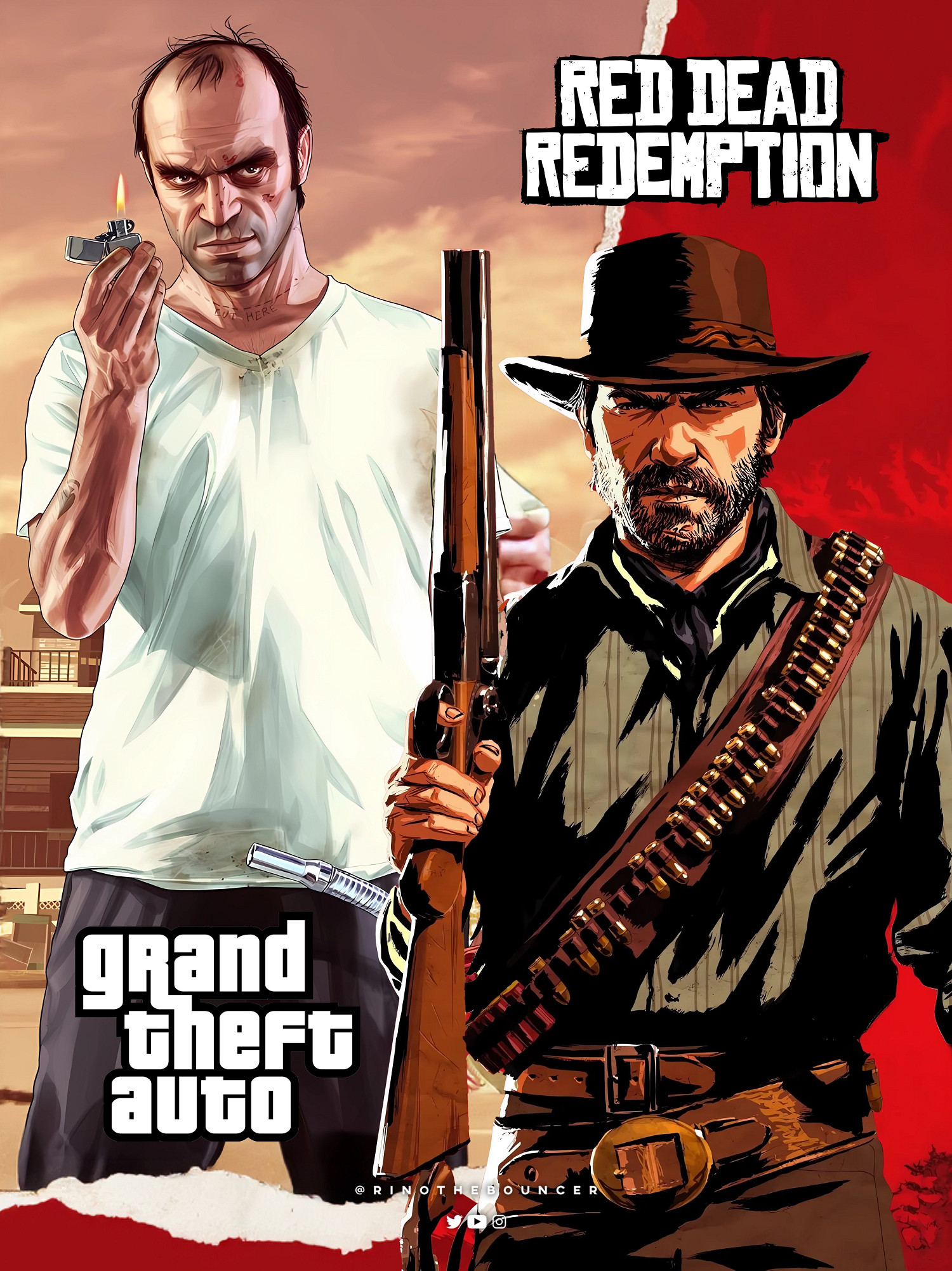 R星在《GTA Online》中加入《荒野大鏢客》移植版廣告