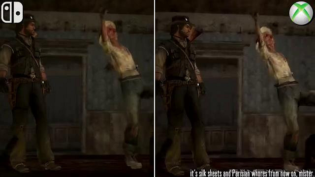 Switch版《荒野大鏢客》與原版畫面對比 光照更加真實！