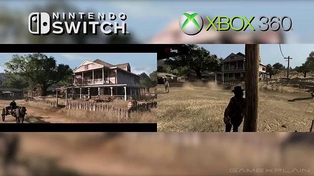 Switch版《荒野大鏢客》與原版畫面對比 光照更加真實！