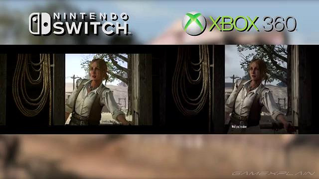 Switch版《荒野大鏢客》與原版畫面對比 光照更加真實！