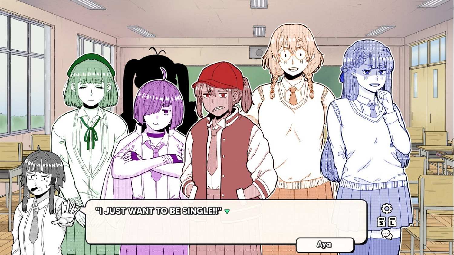 《我只想單身》登陸Steam即將正式推出 反向約會模擬