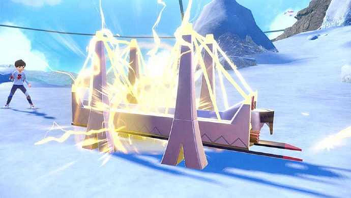 起猛了！看到長頸鹿在放電 《朱/紫》DLC海量情報