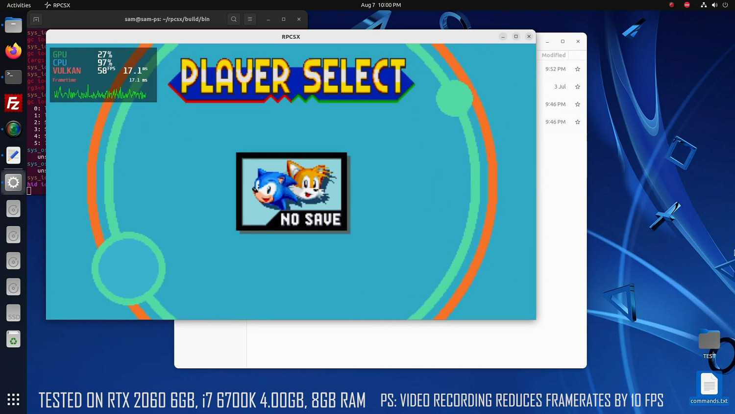 PS4模擬器已可60幀全速運行2D遊戲《索尼克：狂歡》！