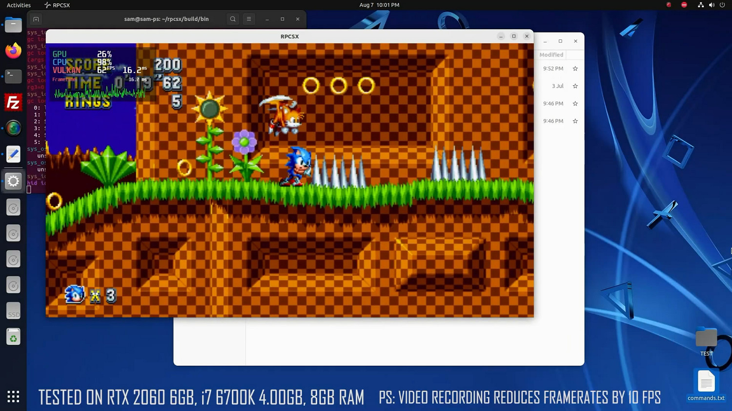 PS4模擬器已可60幀全速運行2D遊戲《索尼克：狂歡》！